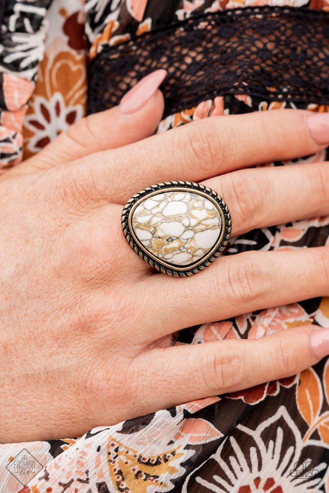 Take the High RODEO - Brass - Paparazzi Ring Image