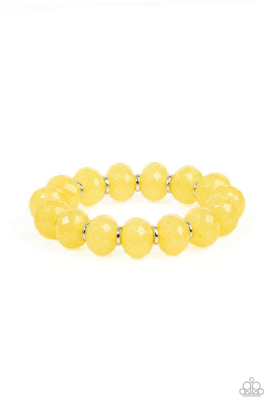 This is My Jam! - Yellow - Paparazzi Bracelet Image