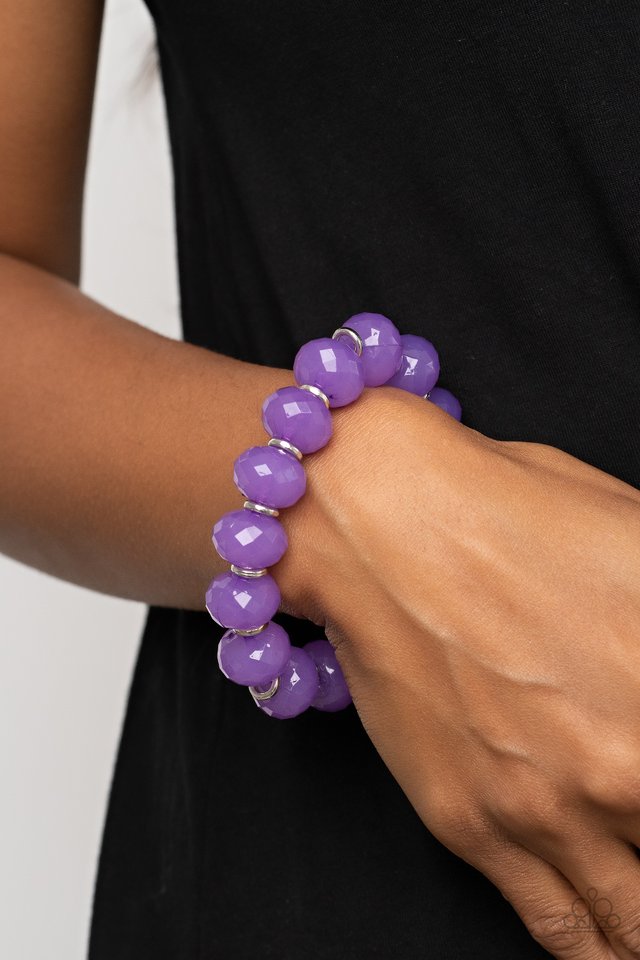 This is My Jam! - Purple - Paparazzi Bracelet Image