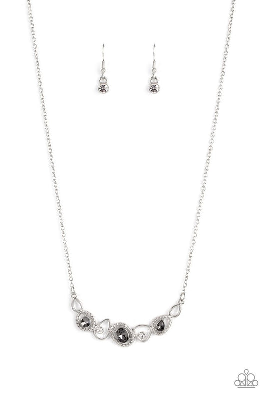 Celestial Cadence - Silver - Paparazzi Necklace Image