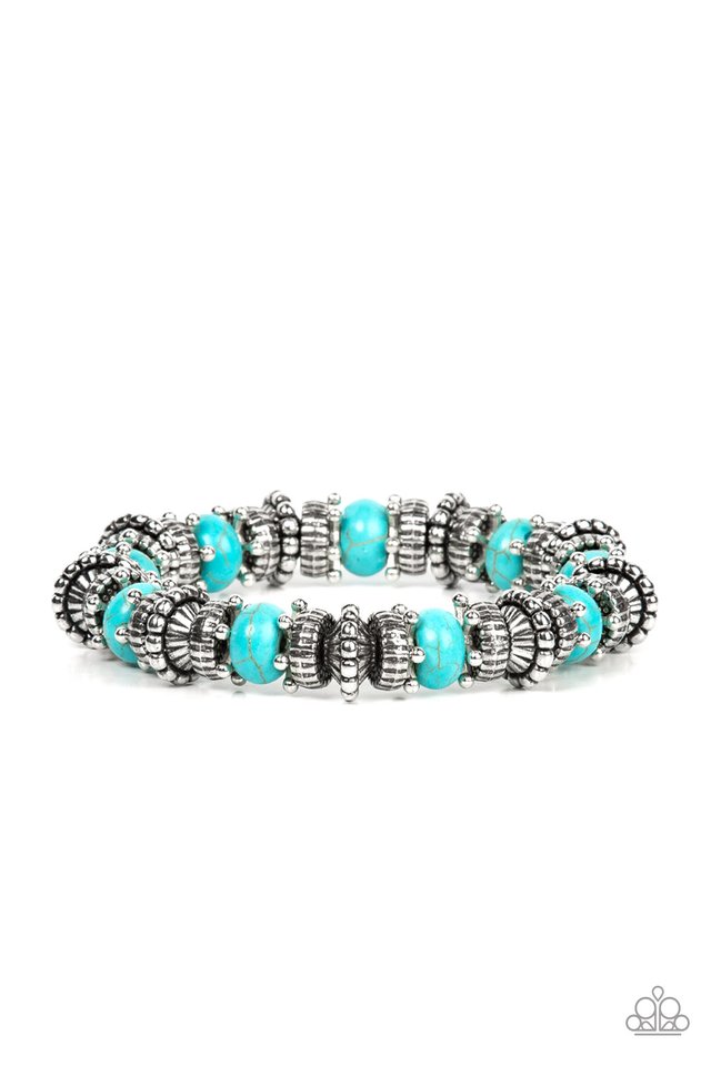Canyon Crusher - Blue - Paparazzi Bracelet Image