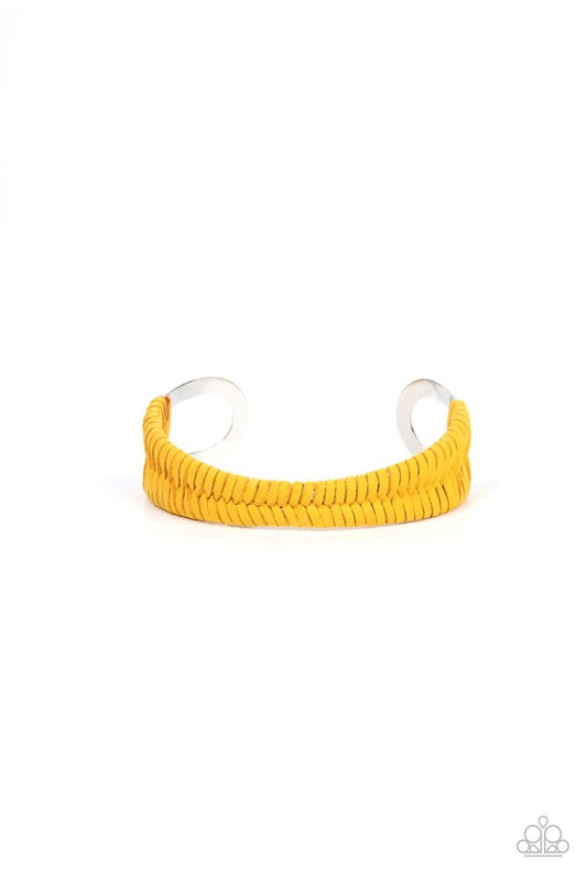 Desert Odyssey - Yellow - Paparazzi Bracelet Image