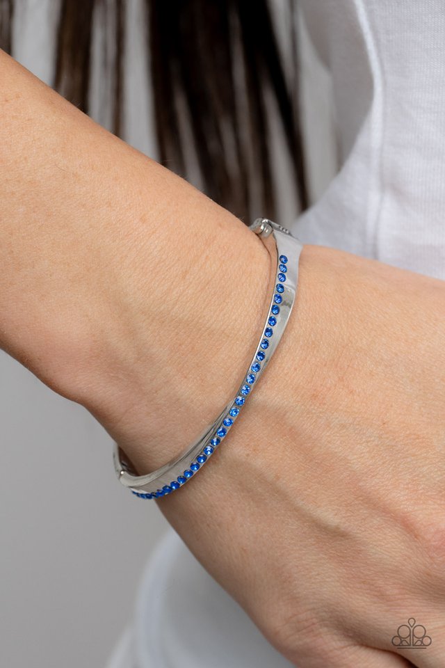 Palace Penthouse - Blue - Paparazzi Bracelet Image