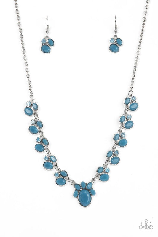 Fairytale Forte - Blue - Paparazzi Necklace Image