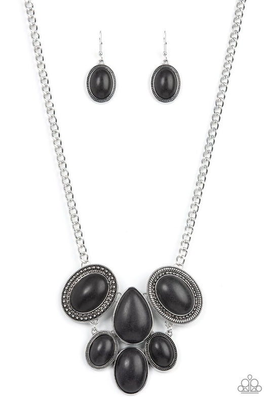 All-Natural Nostalgia - Black - Paparazzi Necklace Image
