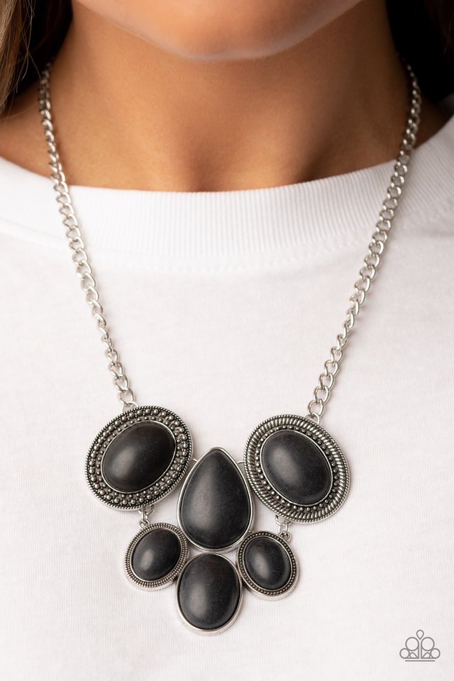 All-Natural Nostalgia - Black - Paparazzi Necklace Image
