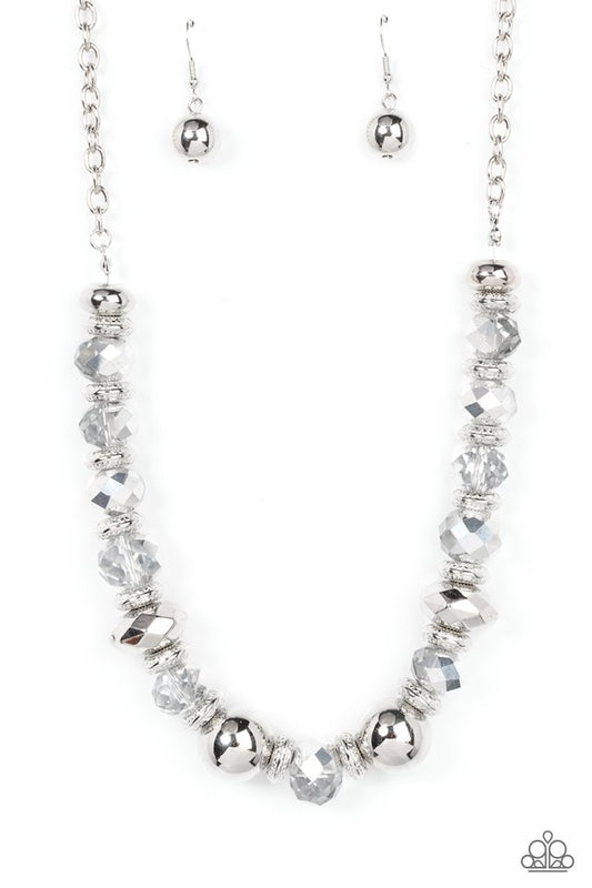 Interstellar Influencer - Silver - Paparazzi Necklace Image