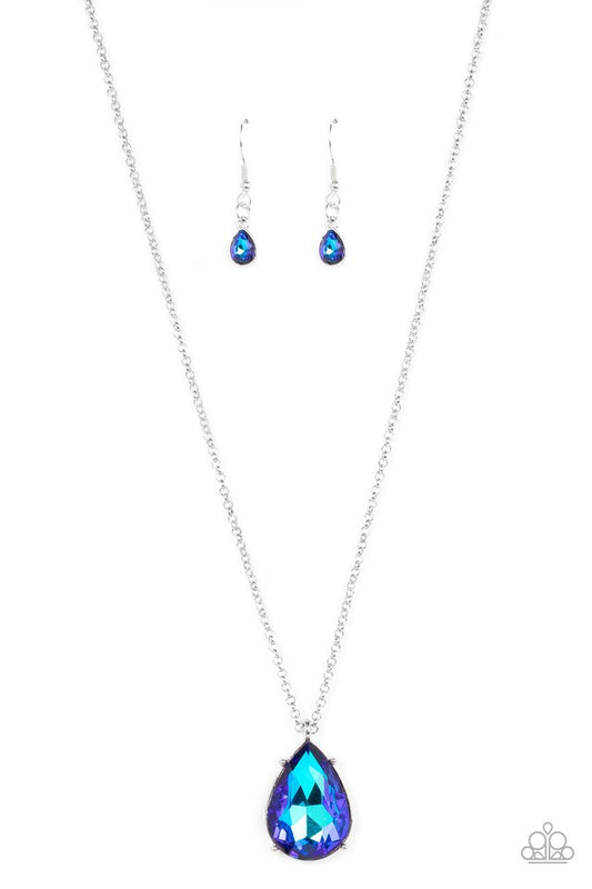 ​Illustrious Icon - Blue - Paparazzi Necklace Image