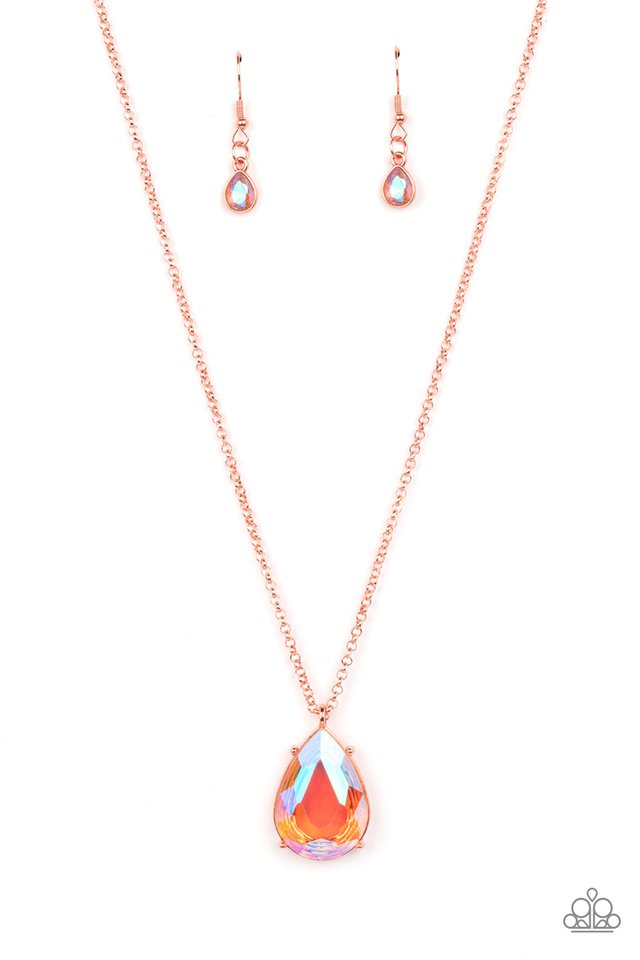 ​Illustrious Icon - Copper - Paparazzi Necklace Image