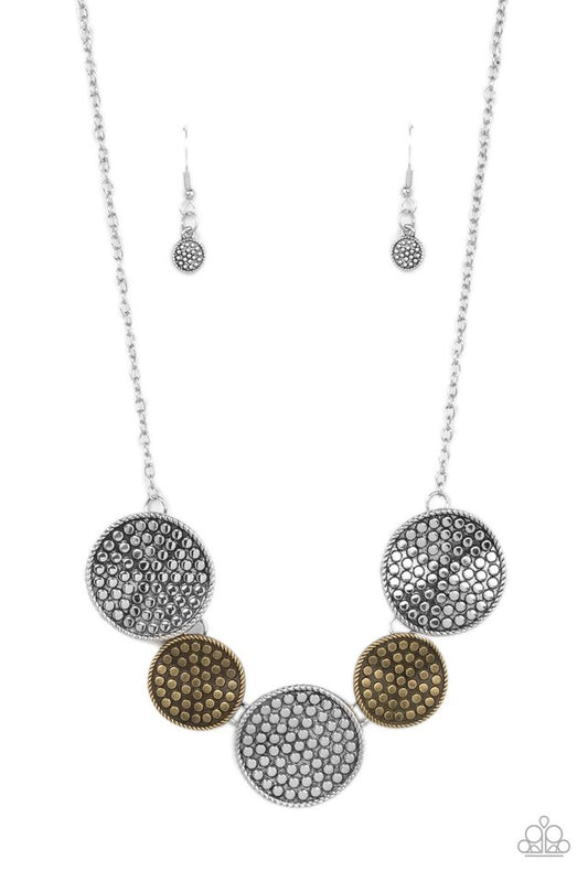 Self DISC-overy - Multi - Paparazzi Necklace Image