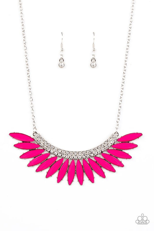 Flauntable Flamboyance - Pink - Paparazzi Necklace Image