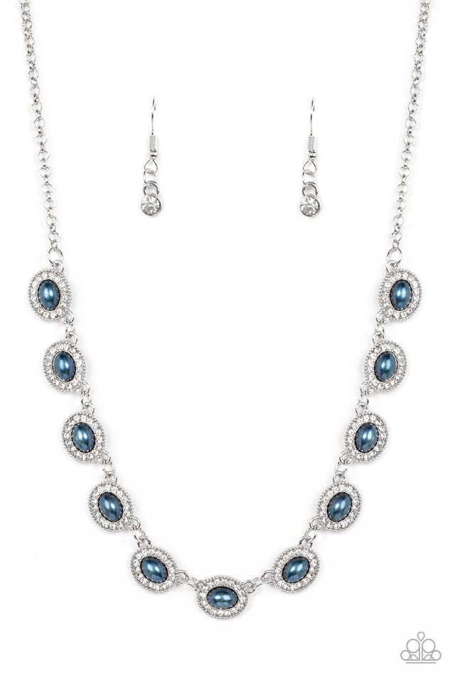 Modest Masterpiece - Blue - Paparazzi Necklace Image