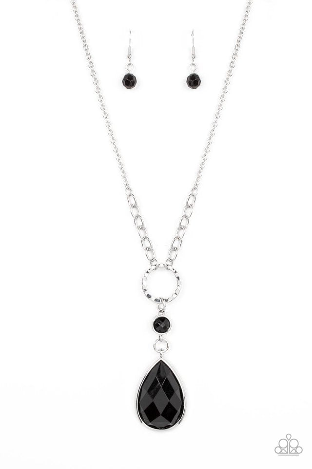 Valley Girl Glamour - Black - Paparazzi Necklace Image