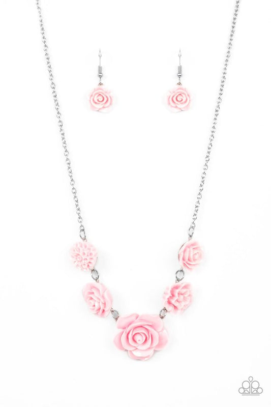 PRIMROSE and Pretty - Pink - Paparazzi Necklace Image