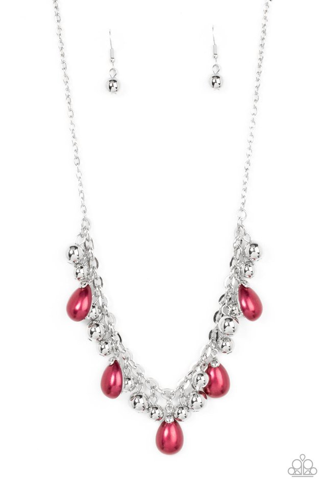 Party Favor - Red - Paparazzi Necklace Image