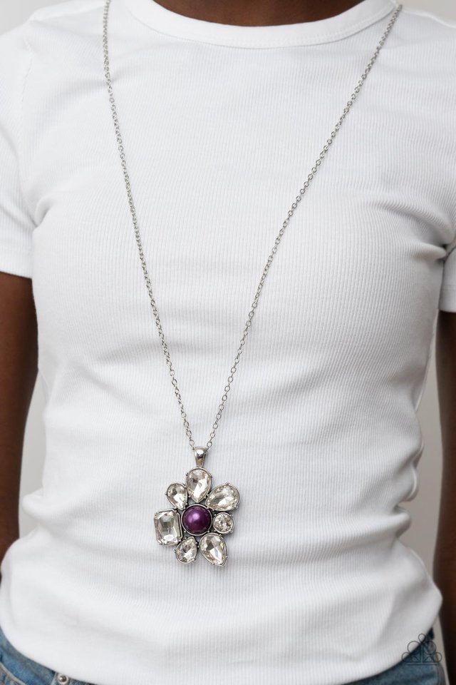BLOOM Shaka-Laka - Purple - Paparazzi Necklace Image