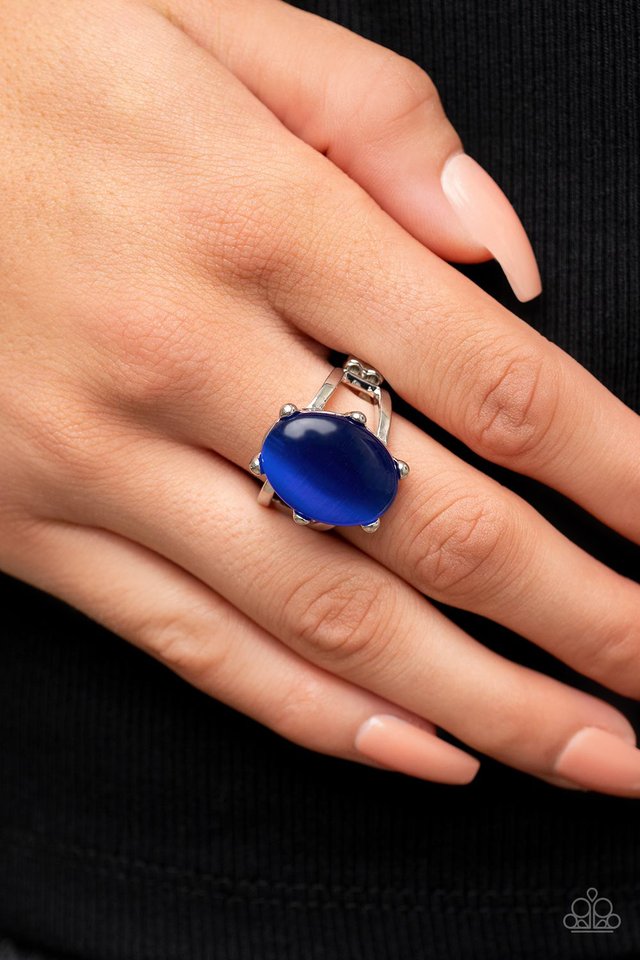 Enchantingly Everglades - Blue - Paparazzi Ring Image
