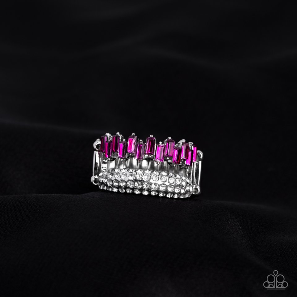 Hold Your CROWN High - Pink - Paparazzi Ring Image