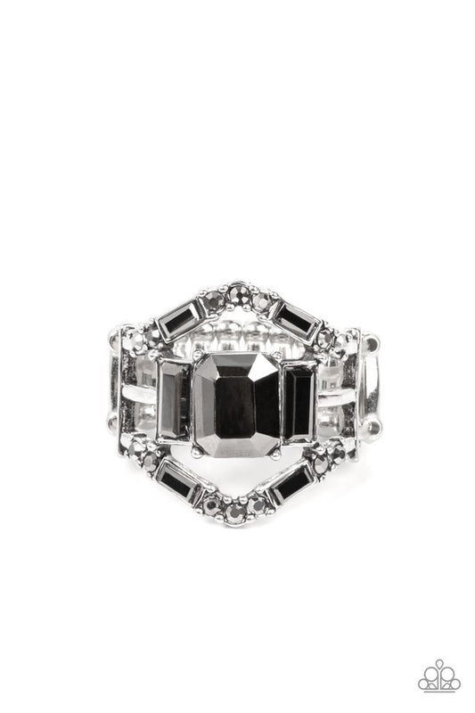 Jazzy Jewels - Silver - Paparazzi Ring Image