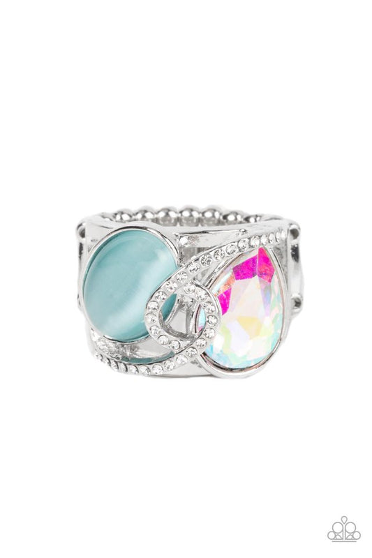 SELFIE-Indulgence - Blue - Paparazzi Ring Image