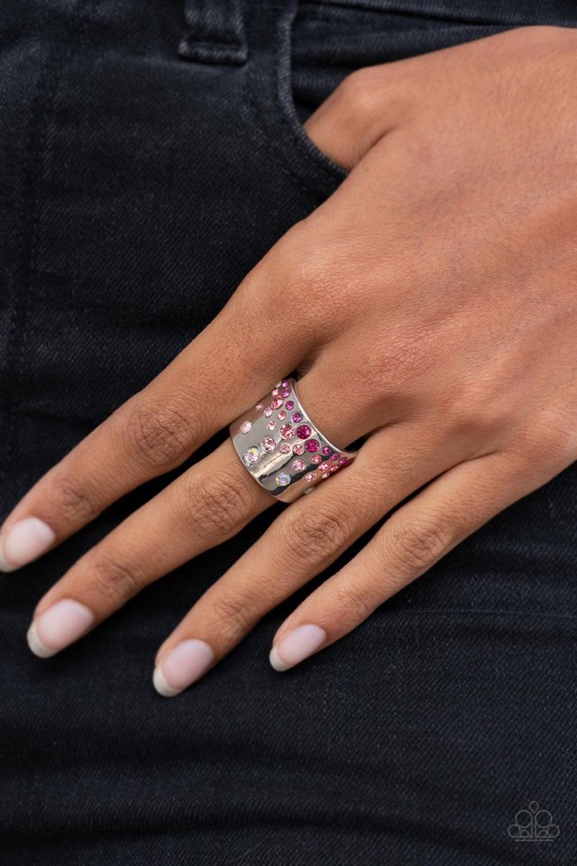 Sizzling Sultry - Pink - Paparazzi Ring Image