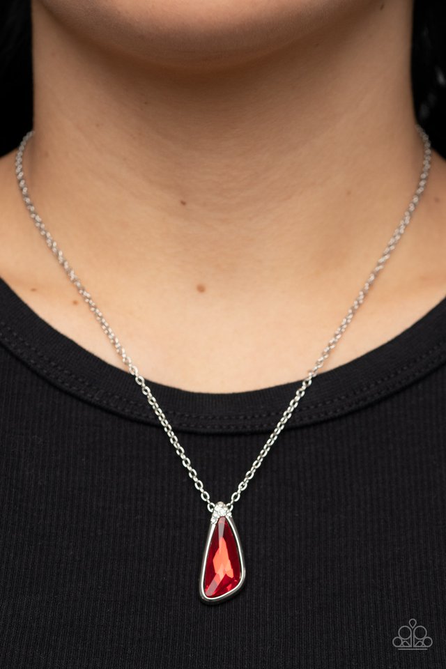 Envious Extravagance - Red - Paparazzi Necklace Image