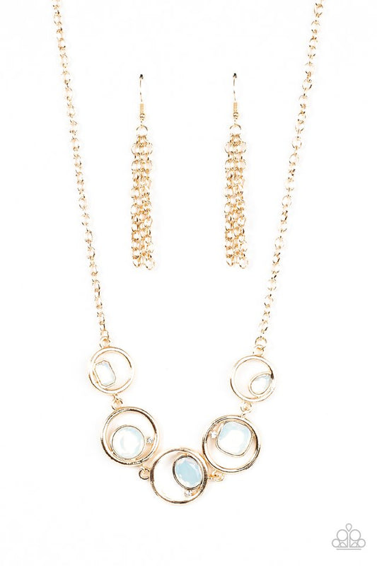 ​Big Night Out - Gold - Paparazzi Necklace Image