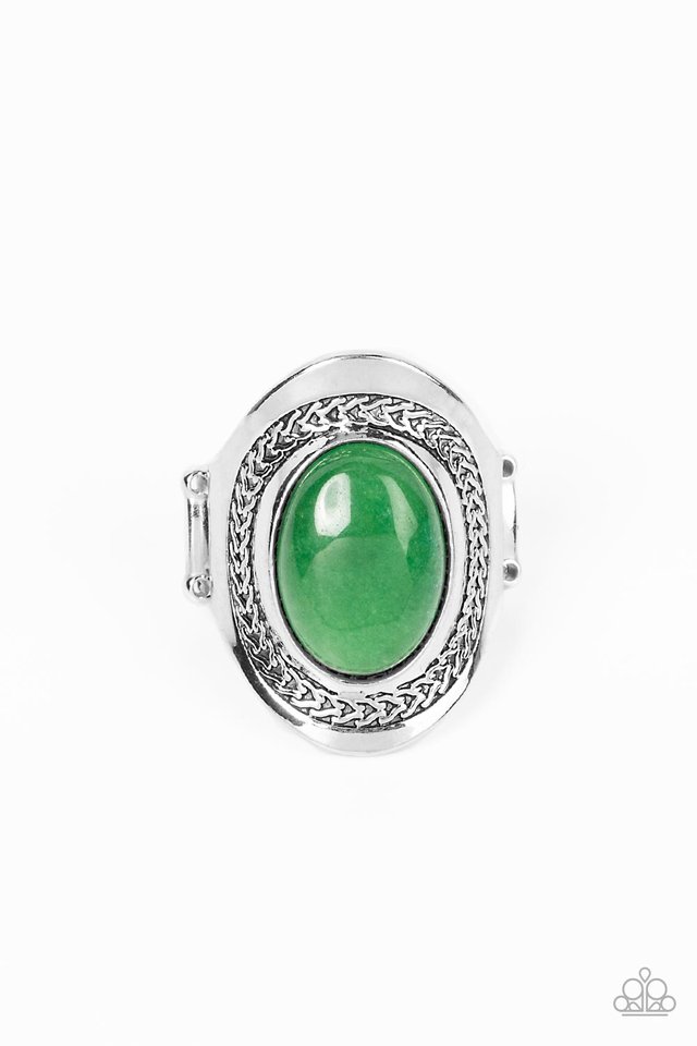 Rockable Refinement - Green - Paparazzi Ring Image