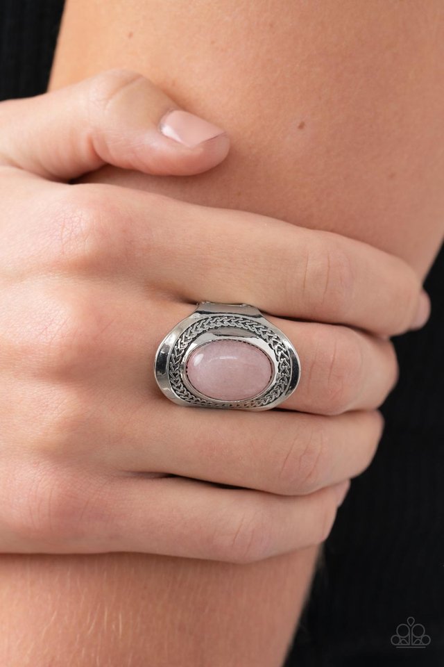 Rockable Refinement - Pink - Paparazzi Ring Image