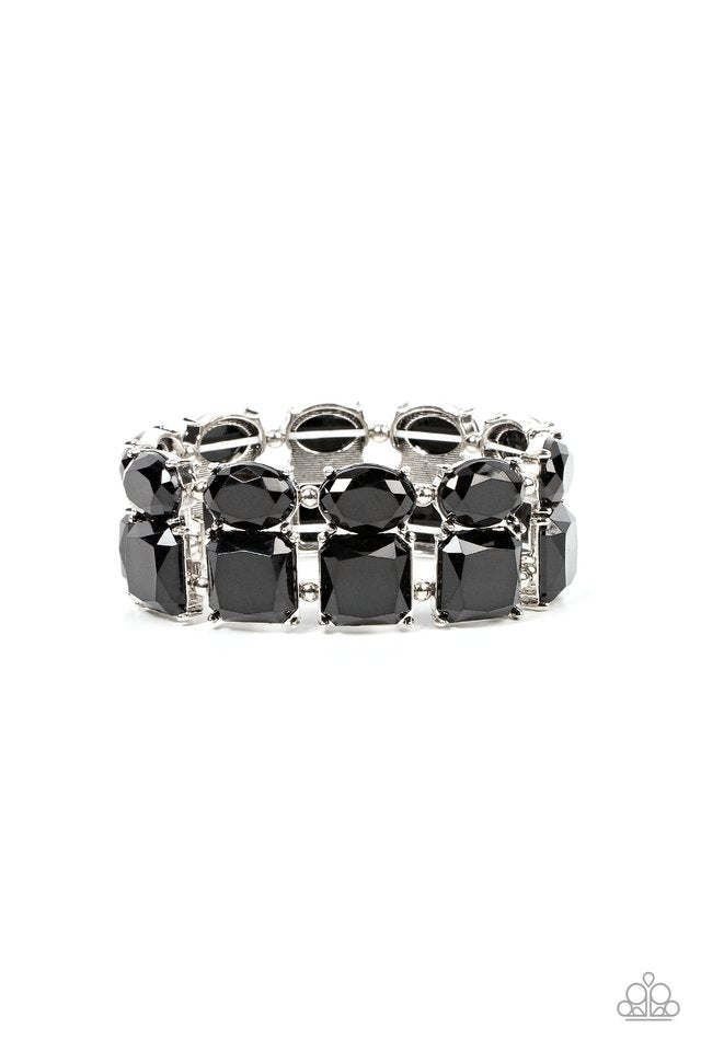 Dont Forget Your Toga - Black - Paparazzi Bracelet Image