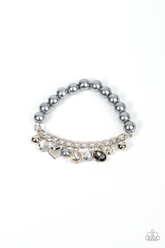 Adorningly Admirable - Silver - Paparazzi Bracelet Image