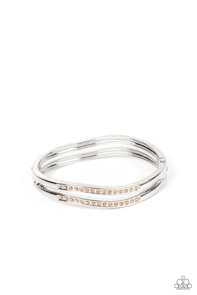 Gen Z Glamour - Brown - Paparazzi Bracelet Image