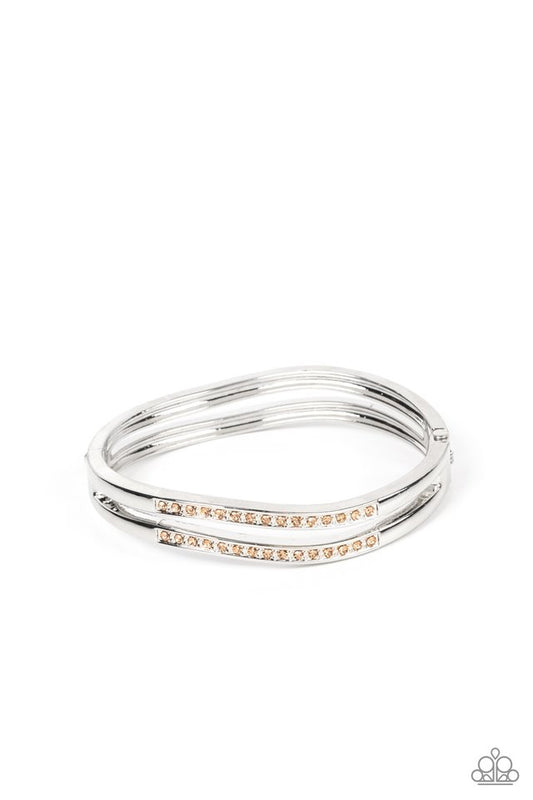 Gen Z Glamour - Brown - Paparazzi Bracelet Image