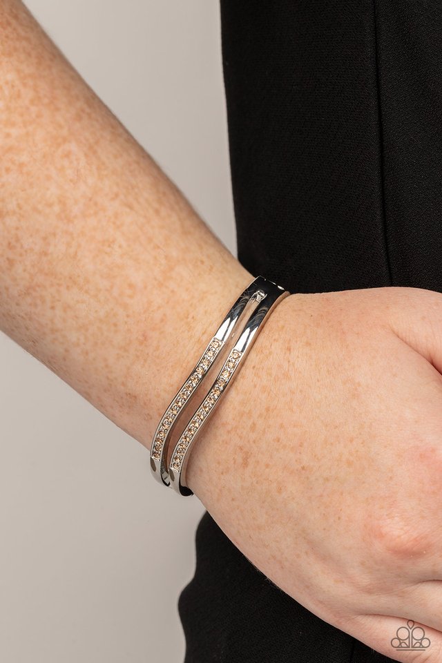 Gen Z Glamour - Brown - Paparazzi Bracelet Image