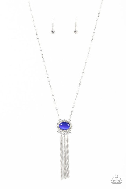 Happily Ever Ethereal - Blue - Paparazzi Necklace Image