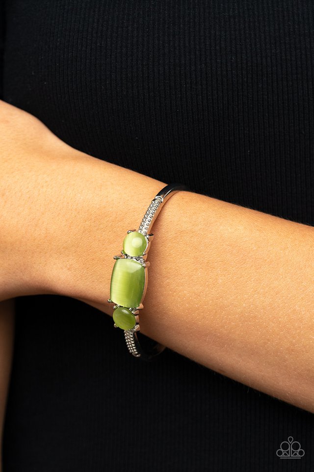 Tranquil Treasure - Green - Paparazzi Bracelet Image