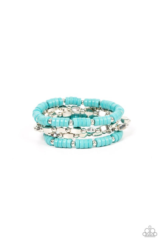 ​Anasazi Apothecary - Blue - Paparazzi Bracelet Image