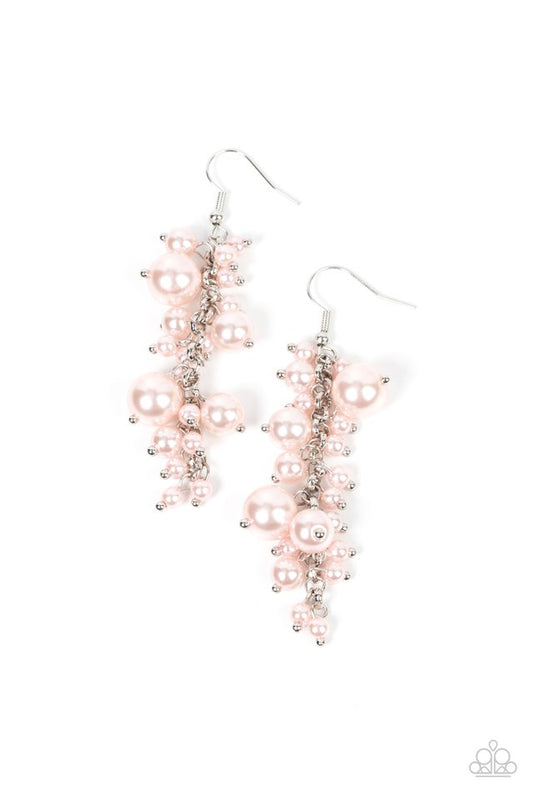 The Rumors are True - Pink - Paparazzi Earring Image
