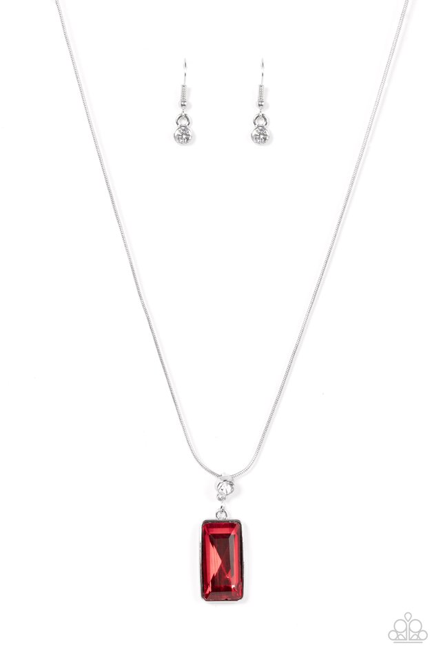 Cosmic Curator - Red - Paparazzi Necklace Image