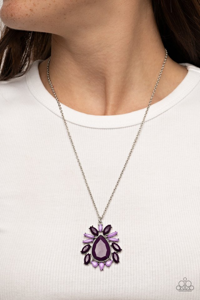 Indie Icon - Purple - Paparazzi Necklace Image