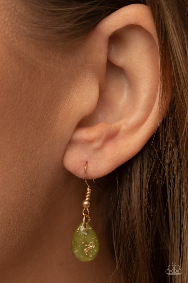 Mayan Masterpiece - Green - Paparazzi Necklace Image