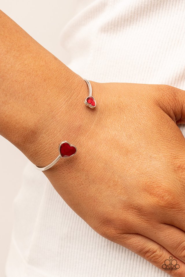 Unrequited Love - Red - Paparazzi Bracelet Image