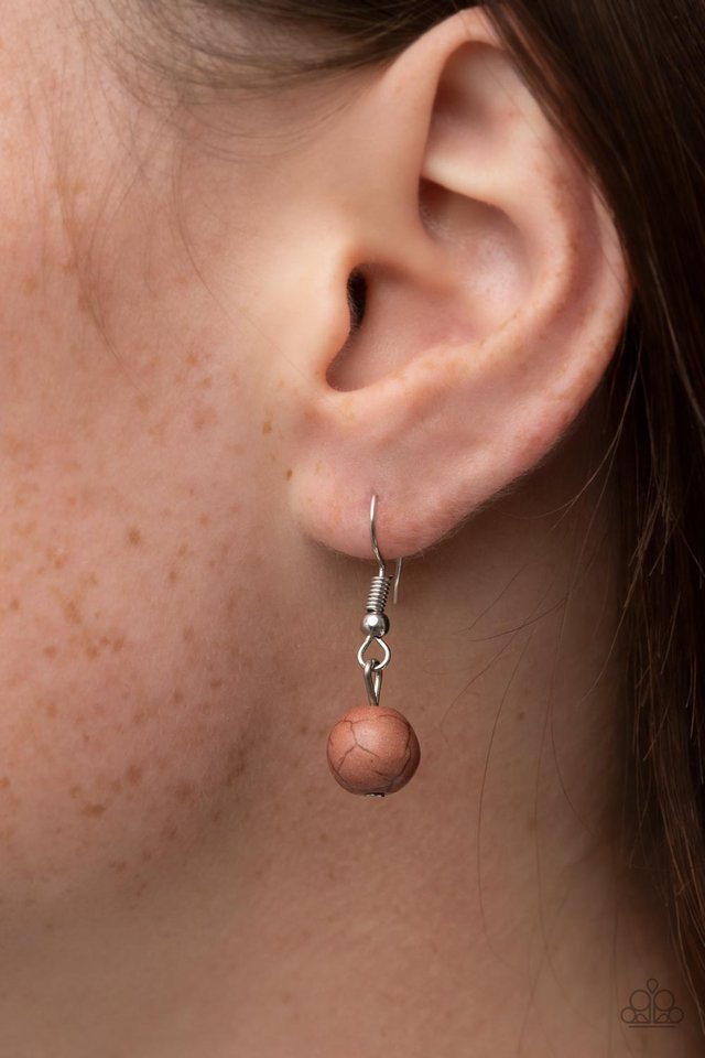 Southwest Paradise - Brown - Paparazzi Necklace Image