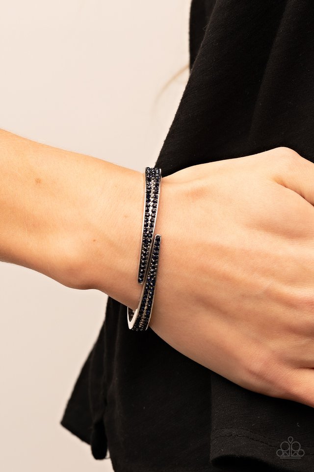 Deco Drama - Blue - Paparazzi Bracelet Image