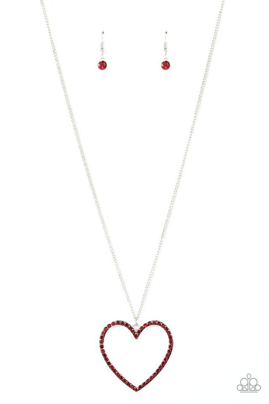 Va-Va-VALENTINE - Red - Paparazzi Necklace Image