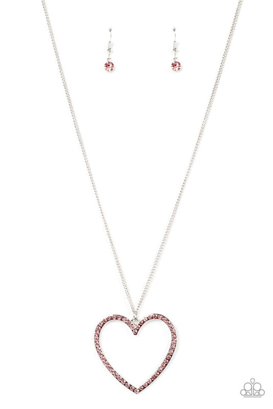 Va-Va-VALENTINE - Pink - Paparazzi Necklace Image