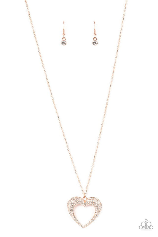 Cupid Charisma - Copper - Paparazzi Necklace Image