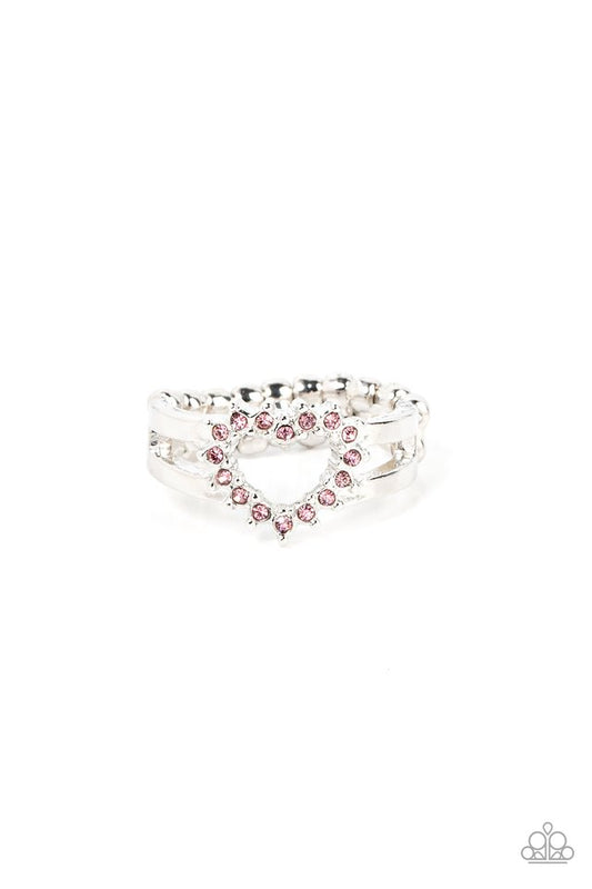 First Kisses - Pink - Paparazzi Ring Image