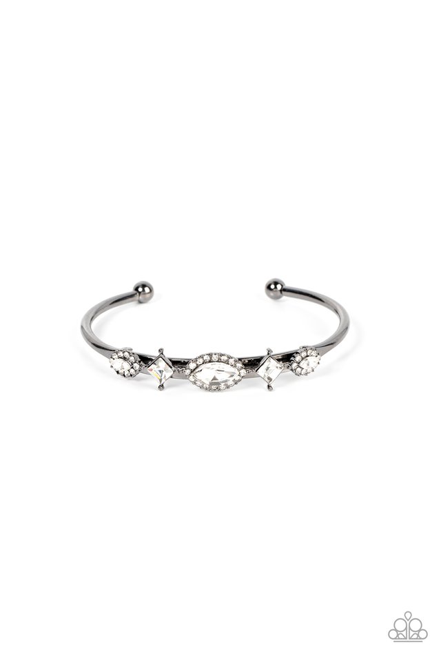 Disarming Dazzle - Black - Paparazzi Bracelet Image