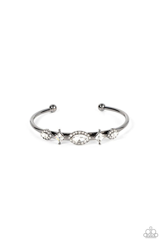 Disarming Dazzle - Black - Paparazzi Bracelet Image